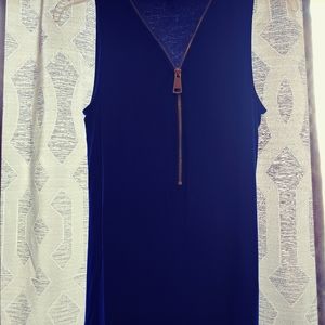 Cable & Gauge Blue Blouse